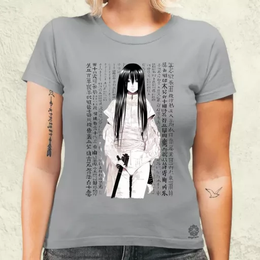 Cyberpunk manga lány v4 női póló