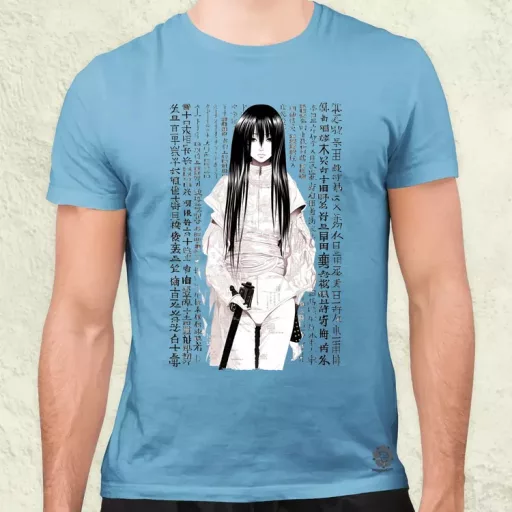 Cyberpunk manga lány v4 férfi póló