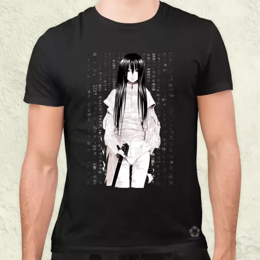 Cyberpunk manga lány v4 férfi póló