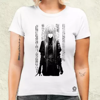 Cyberpunk manga lány v5 női póló