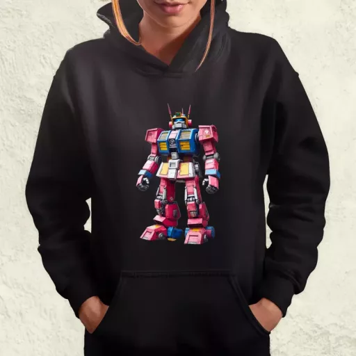 Pink mecha női pulóver