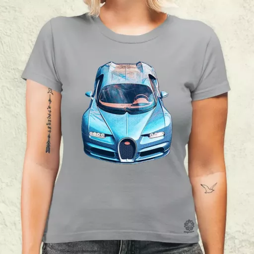 Trompe-l’œil Bugatti v3 női póló