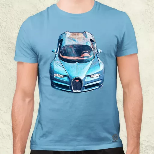 Trompe-l’œil Bugatti v3 férfi póló