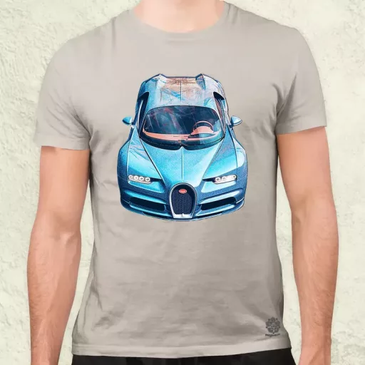Trompe-l’œil Bugatti v3 férfi póló
