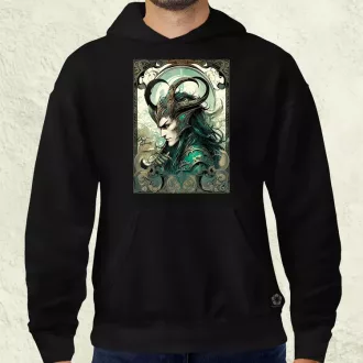 Kártya fantázia Loki v1 férfi pulóver