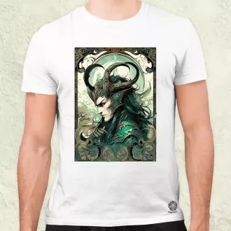 Kártya fantázia Loki v1 férfi póló