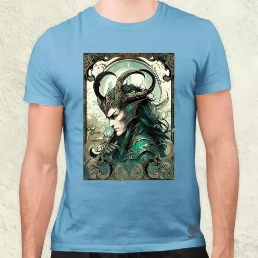 Kártya fantázia Loki v1 férfi póló
