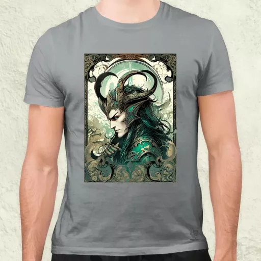 Kártya fantázia Loki v1 férfi póló