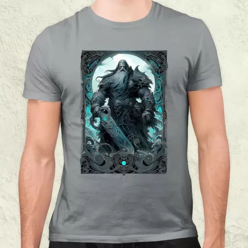Kártya fantázia Odin v1 férfi póló