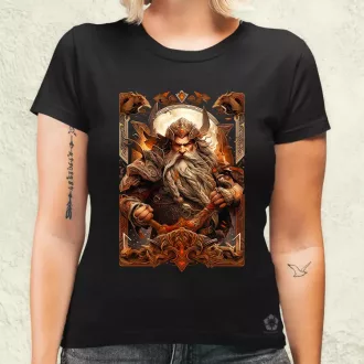 Kártya fantázia Odin v2 női póló