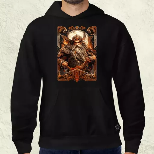 Kártya fantázia Odin v2 férfi pulóver