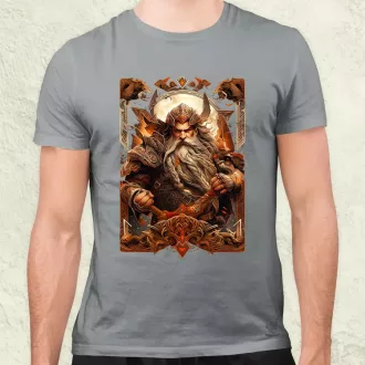 Kártya fantázia Odin v2 férfi póló
