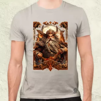 Kártya fantázia Odin v2 férfi póló