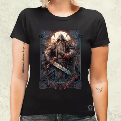 Kártya fantázia Odin v3 női póló