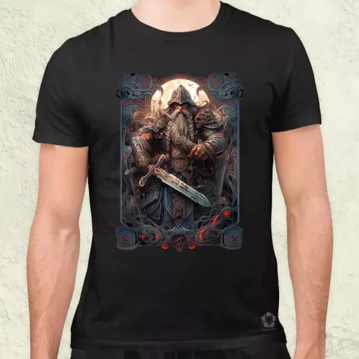 Kártya fantázia Odin v3 férfi póló