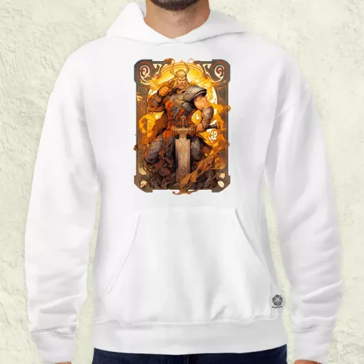 Kártya fantázia Thor v2 férfi pulóver