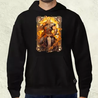 Kártya fantázia Thor v2 férfi pulóver