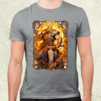 Kártya fantázia Thor v2 férfi póló