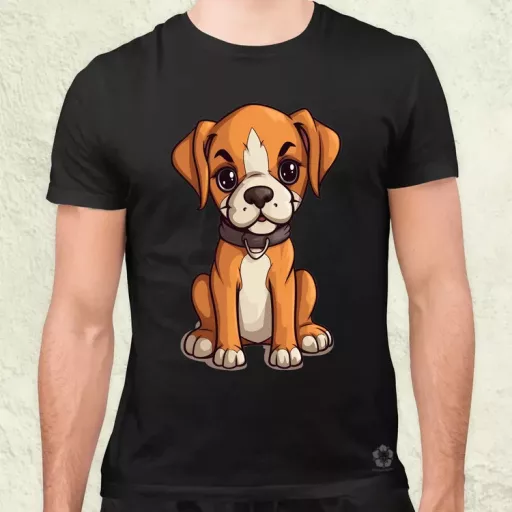 Boxer kölyök v1 férfi póló