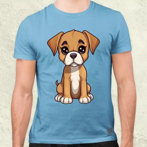 Boxer kölyök v2 férfi póló