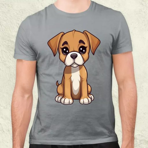 Boxer kölyök v2 férfi póló