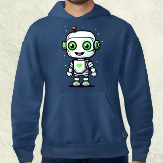 Cuki robot v1 férfi pulóver