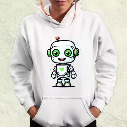 Cuki robot v1 női pulóver