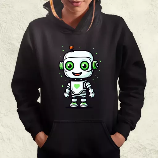 Cuki robot v1 női pulóver