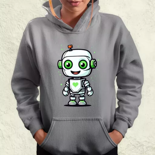 Cuki robot v1 női pulóver