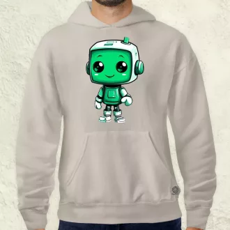 Cuki robot v3 férfi pulóver