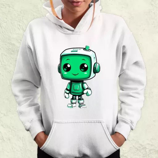 Cuki robot v3 női pulóver
