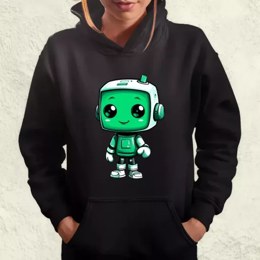 Cuki robot v3 női pulóver
