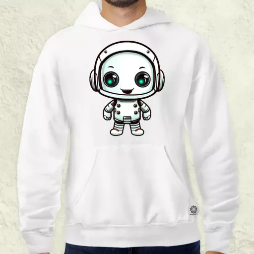 Cuki robot v4 férfi pulóver