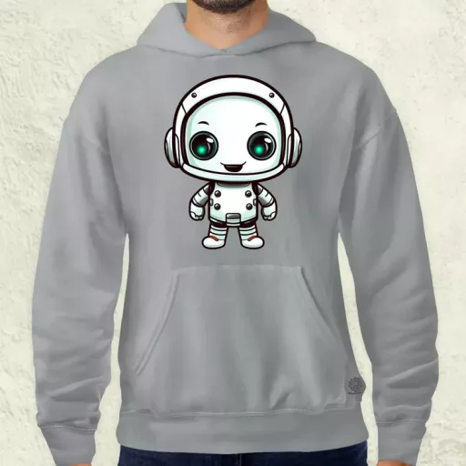 Cuki robot v4 férfi pulóver