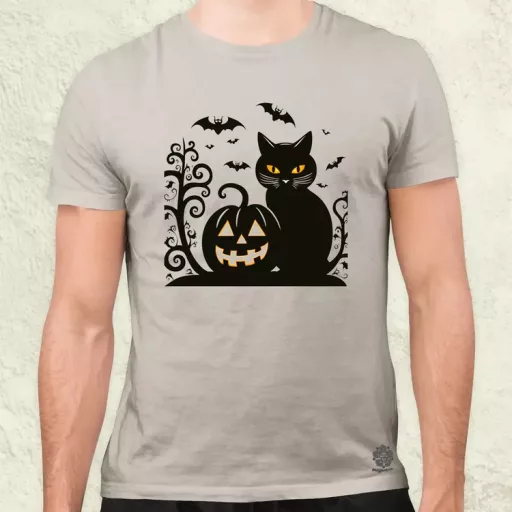 Halloween macsek v1 férfi póló