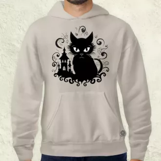 Halloween macsek v2 férfi pulóver