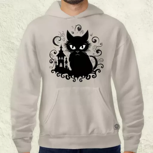 Halloween macsek v2 férfi pulóver
