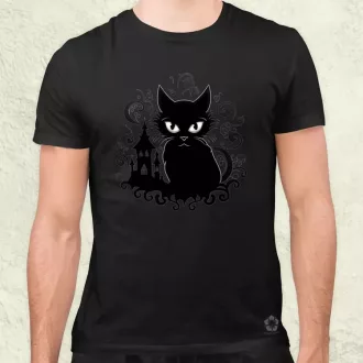 Halloween macsek v2 férfi póló