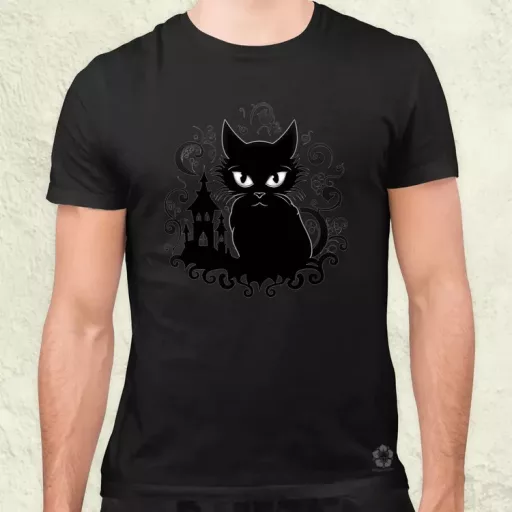 Halloween macsek v2 férfi póló