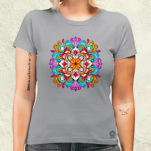 Mandala fantázia v3 női póló