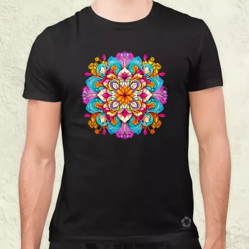 Mandala fantázia v3 férfi póló