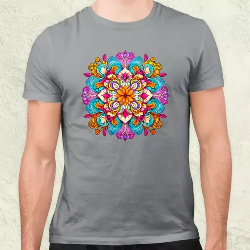 Mandala fantázia v3 férfi póló