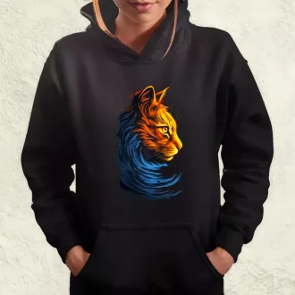 Neon macska v5 női pulóver