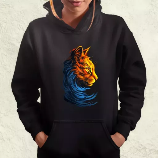 Neon macska v5 női pulóver