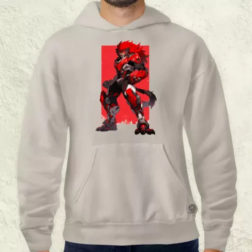 Oroszlán páncélban v1 férfi pulóver