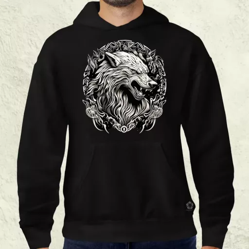 Fenrir amulett v1 férfi pulóver