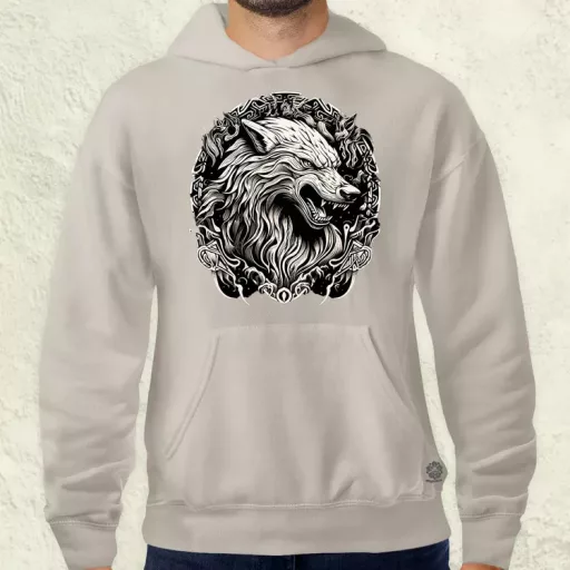 Fenrir amulett v1 férfi pulóver