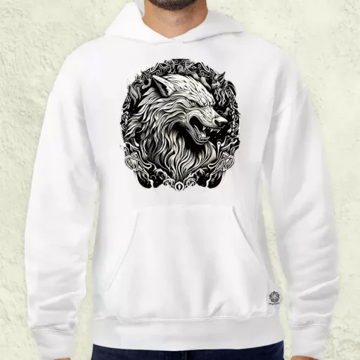 Fenrir amulett v1 férfi pulóver