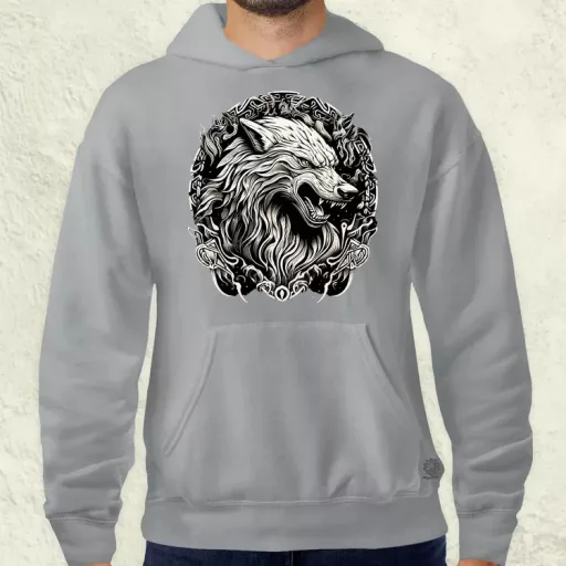 Fenrir amulett v1 férfi pulóver