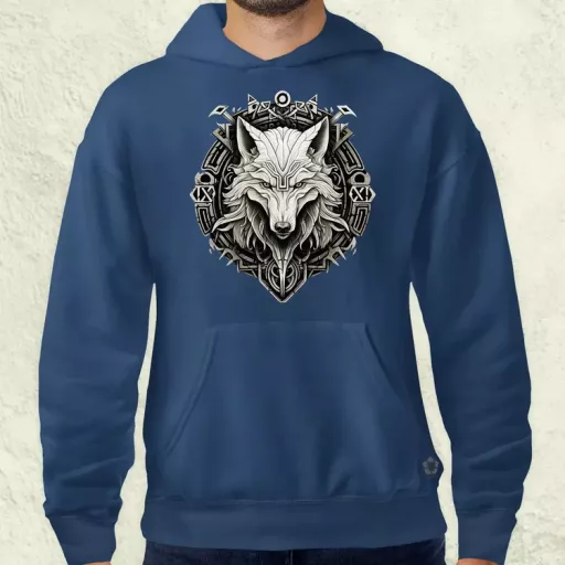 Fenrir amulett v6 férfi pulóver